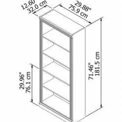 Bush Business Furniture Saratoga 72