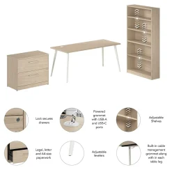 Bush Business Furniture Vista 72