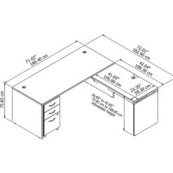 Bush Business Furniture Westfield 72