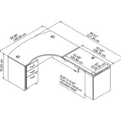 Bush Business Furniture Westfield 60