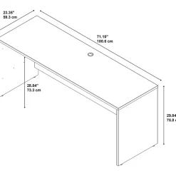 Bush Business Furniture Westfield 72