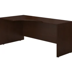 Bush Business Furniture Westfield 72"W Left Handed Corner Desk, Mocha Cherry (WC12932)