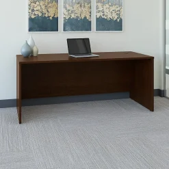 Bush Business Furniture Westfield 72"W Office Desk, Mocha Cherry (WC12936)