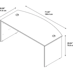 Bush Business Furniture Westfield 72