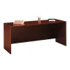 Bush Business Furniture Westfield 72"W Credenza Desk, Mahogany (WC36726)