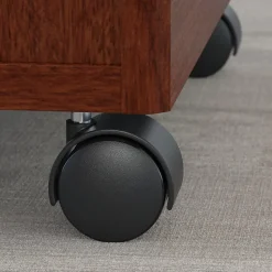 Bush Business Furniture Westfield 72W L Shaped Desk with Hutch and Mobile File Cabinet, Mahogany (SRC0018MASU)