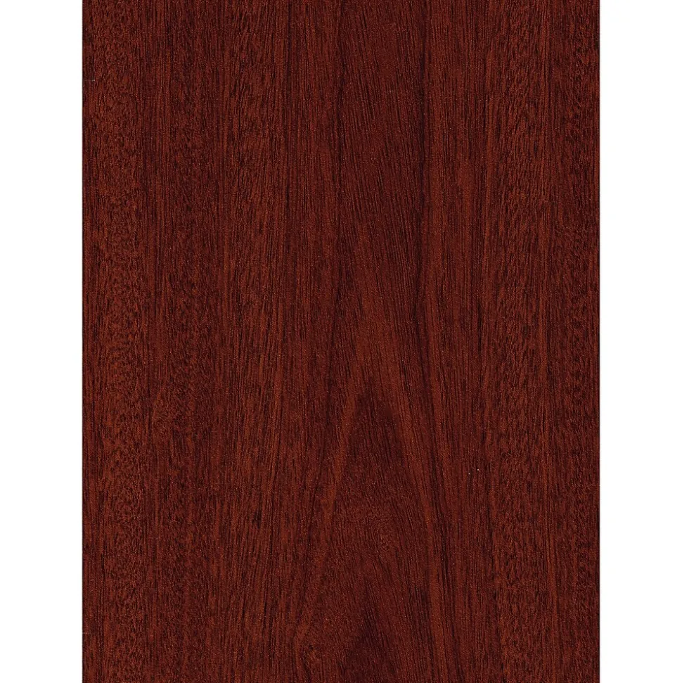 Bush Business Furniture Westfield 72W L Shaped Desk with 48W Return and Mobile File Cabinet, Mahogany (SRC001MASU)