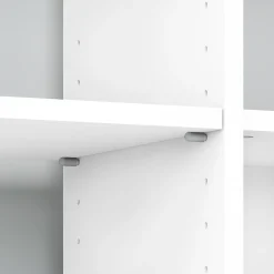 Bush Furniture Broadview 6 Cube Storage Bookcase, Pure White (BDB145WH-03)