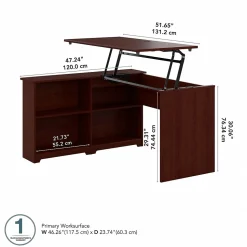 Bush Furniture Cabot 52