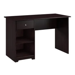 Bush Furniture Cabot 48"W Computer Desk with Storage, Espresso Oak (WC31847)