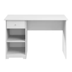 Bush Furniture Cabot 48"W Computer Desk with Storage, White (WC31947)