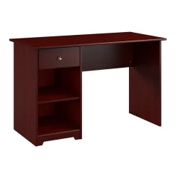 Bush Furniture Cabot 48"W Computer Desk with Storage, Harvest Cherry (WC31447)