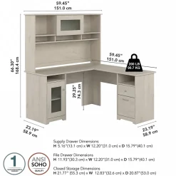 Bush Furniture Cabot 60