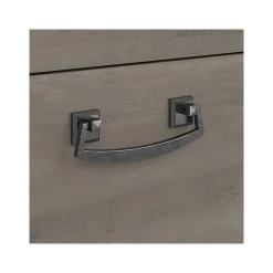 Bush Furniture Homestead 2-Drawer Lateral File Cabinet, Letter/Legal Size, Lockable, Driftwood Gray (HOF129DG-Z)