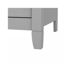 Bush Furniture Key West 2-Drawer Lateral File Cabinet, Letter/Legal, Cape Cod Gray, 30