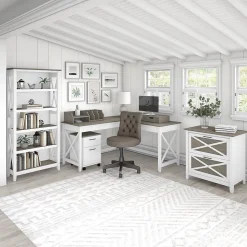 Bush Furniture Key West 5-Shelf 66