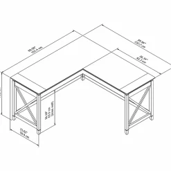 Bush Furniture Key West 60