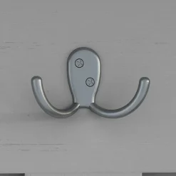 Bush Furniture Salinas Hall Tree with Storage Bench, Cape Cod Gray (SAL001CG)