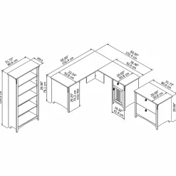 Bush Furniture Salinas 60