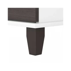 Bush Furniture Somerset 2-Drawer Lateral File Cabinet, Letter/Legal, Storm Gray/White, 30