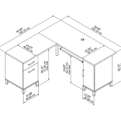 Bush Furniture Somerset 60