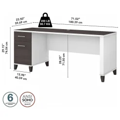 Bush Furniture Somerset 72