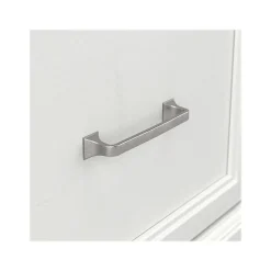 Bush Furniture Woodland 24W Hall Tree and Small Shoe Bench with Drawer, White Ash (WDL007WAS)