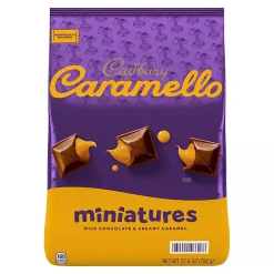 Cadbury CARAMELLO Miniatures Milk Chocolate and Caramel Candy Bars, 27.6 oz. (325-00012)