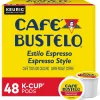 Cafe Bustelo Espresso Style Coffee Keurig® K-Cup® Pods, Dark Roast, 48/Box (5000346117)