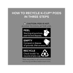 Cafe Escapes Cafe Caramel Coffee, Keurig K-Cup Pod, 96/Carton (GMT6813CT)