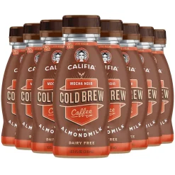 Califia Farms Cold Brew with Almond Milk Mocha Noir 10.5 oz, 8/Pack (902-00446)