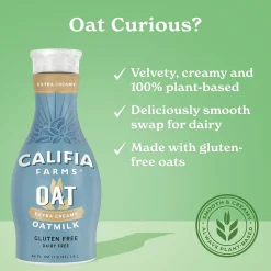 Califia Farms Oatmilk, Original, 48 Oz, 2PK