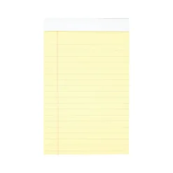 Cambridge Notepad, 5" x 8", Legal-Ruled, Black, 70 Sheets/Pad, 2 Pads/Pack (59876)