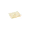 Cambro 1/6 H-Pan Cover Lid, Amber (78960)