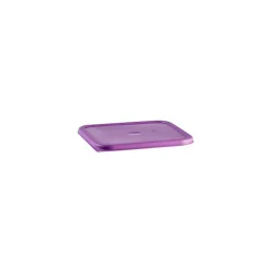 Cambro 22 Qt. Allergen Free Purple CamSquare® Cover, 11 1/4" L X 12 1/4" W, Purple (SFC12SCPP441)