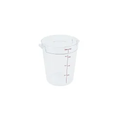 Cambro 8 Qt. Camwear® Food Storage Container, 9 15/16" D X 10 7/8" H, Clear (RFSCW8135)