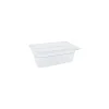 Cambro 1/4 Size 4" Deep Camwear® Food Pan, 3 4/5" H x 6 1/3" W x 10 2/5" D, Clear (44CW135)
