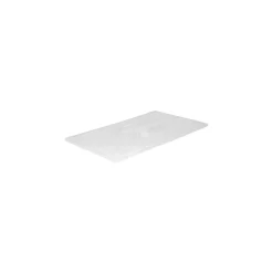 Cambro 1/9 Size Camwear® Notched Flat Cover, 6 15/16" L x 4 1/4" W, Clear (90CWCN135)