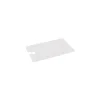 Cambro 1/4 Size Camwear® Notched Cover, 1 1/6" H x 6 1/3" W x 10 2/5" D, Clear (40CWCHN135)