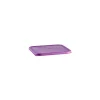 Cambro 2 to 4 Qt. Allergen Free Purple CamSquare® Cover, 7 1/4" L X 7 1/4" W, Purple (SFC2SCPP441)