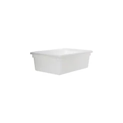 Cambro 18269P148, 13 Gal White Polycarbonate Food Storage Boxes, White