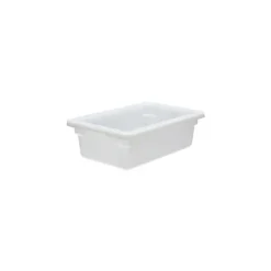 Cambro 12186P148, 3 gal White Polyethylene Food Box, White