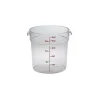 Cambro RFSCW18, 18 qt Polycarbonate Food Storage Container - Camwear Round