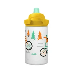 CamelBak Eddy + Kids Water Bottle, Biking Dogs, 12 Oz. (2665107035)