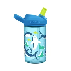 CamelBak Eddy + Kids Water Bottle, Sharks And Rays, 14 Oz. (2472402041)