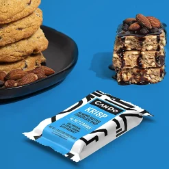 CanDo Gluten Free Almond Butter Chocolate Chip Granola Bar, 4 Bars/Box(367-00001)