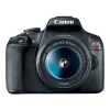 Canon EOS Rebel T7 24.1 Megapixels Digital Camera, 3X Optical Zoom, Black (2727C002)
