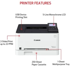 Canon imageCLASS LBP633Cdw Wireless Color Laser Printer (5159C002)