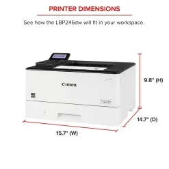 Canon imageCLASS LBP246dw Laser Printer, Single-Function, Print (5952C005)