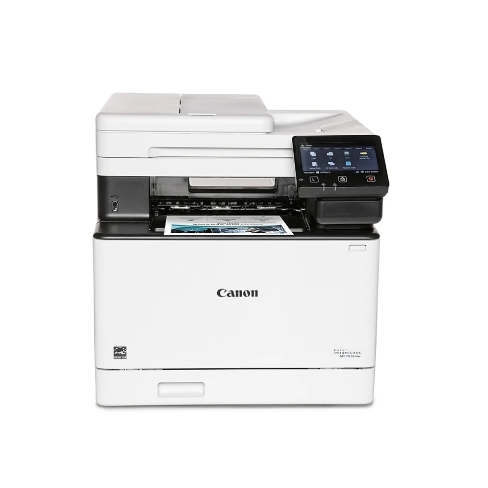 Canon imageCLASS MF753CDW Wireless Color Laser Printer, All-In-One, Print, Scan, Copy, Fax (MF753CDW)